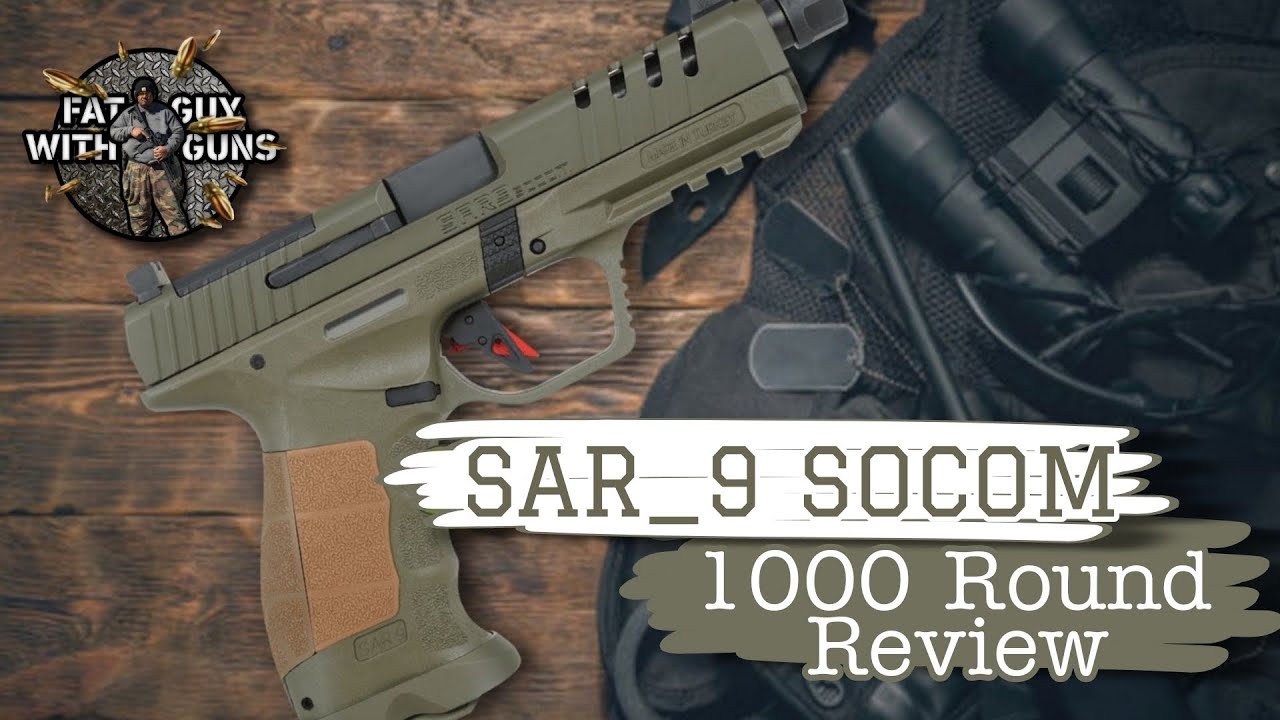 1000 Rounds later. SAR USA SAR9 Socom, The Most Underrated Pistol​!!