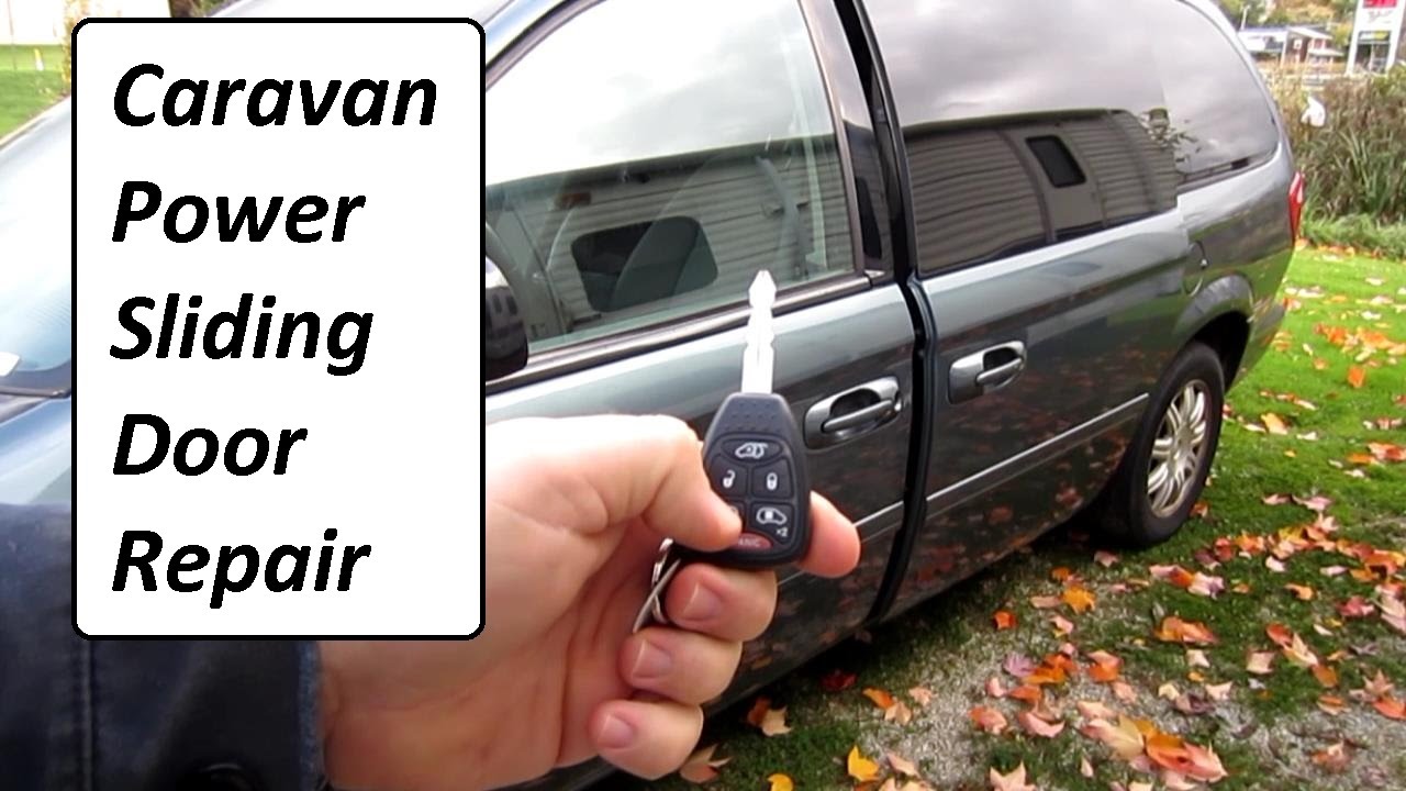 Caravan power sliding door Repair EASY