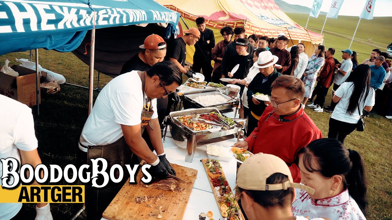 ARTGER Delights 200 VIP Guests at the Naadam Festival! | Boodog Boys Catering