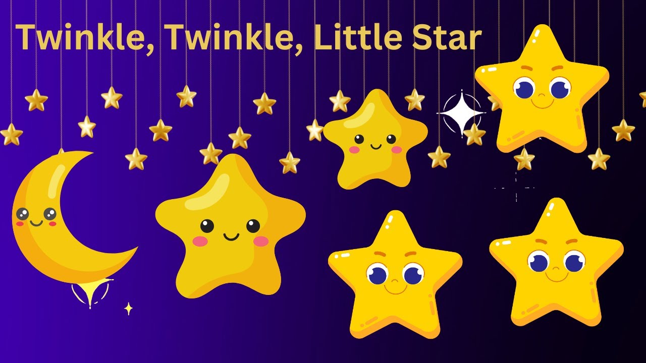 Twinkle Twinkle Little Star Song 🎶 | Classic Nursery Rhymes for Babies & Toddlers.