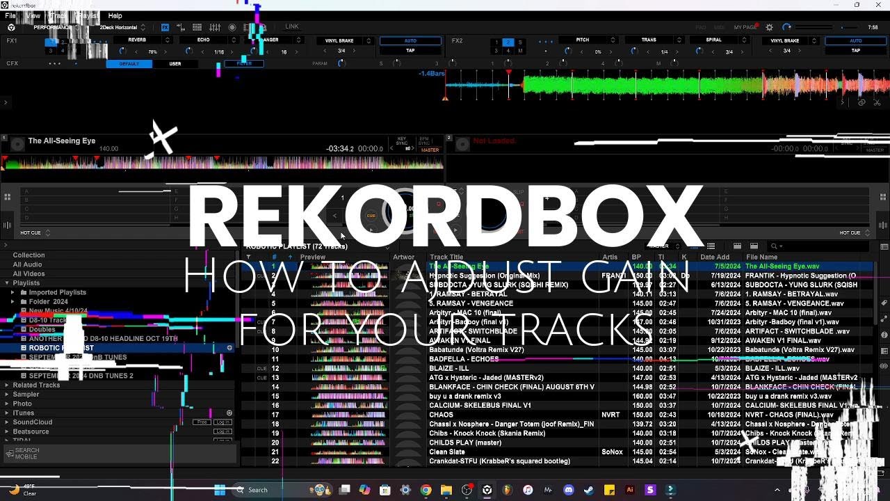 Rekordbox Tutorial How to adjust gain for your tracks