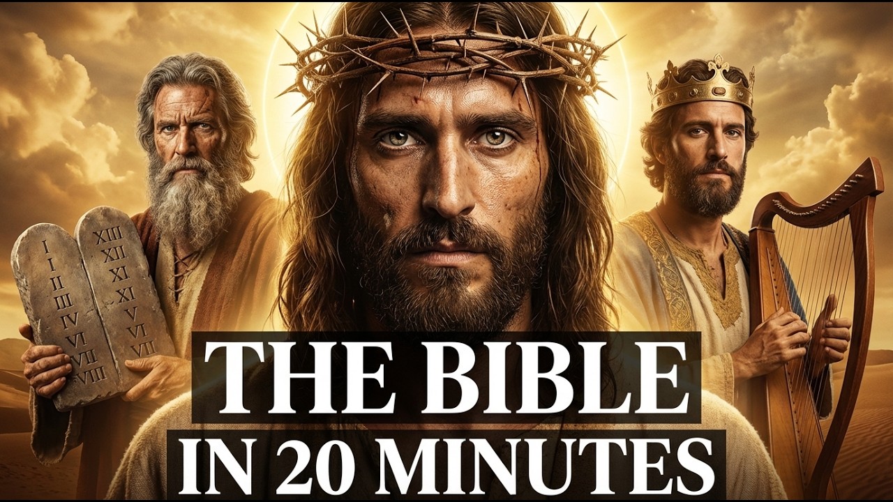 The ENTIRE Bible Explained in 20 minutes!