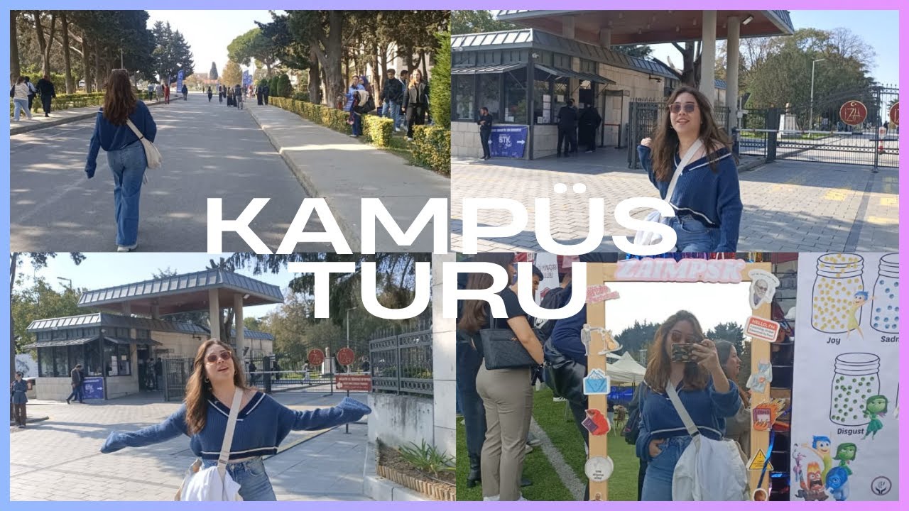 🎓Üniversitemi Gezelim!  Kampüs Turu🎬  ve Günün Renkli Anları✨🎥
