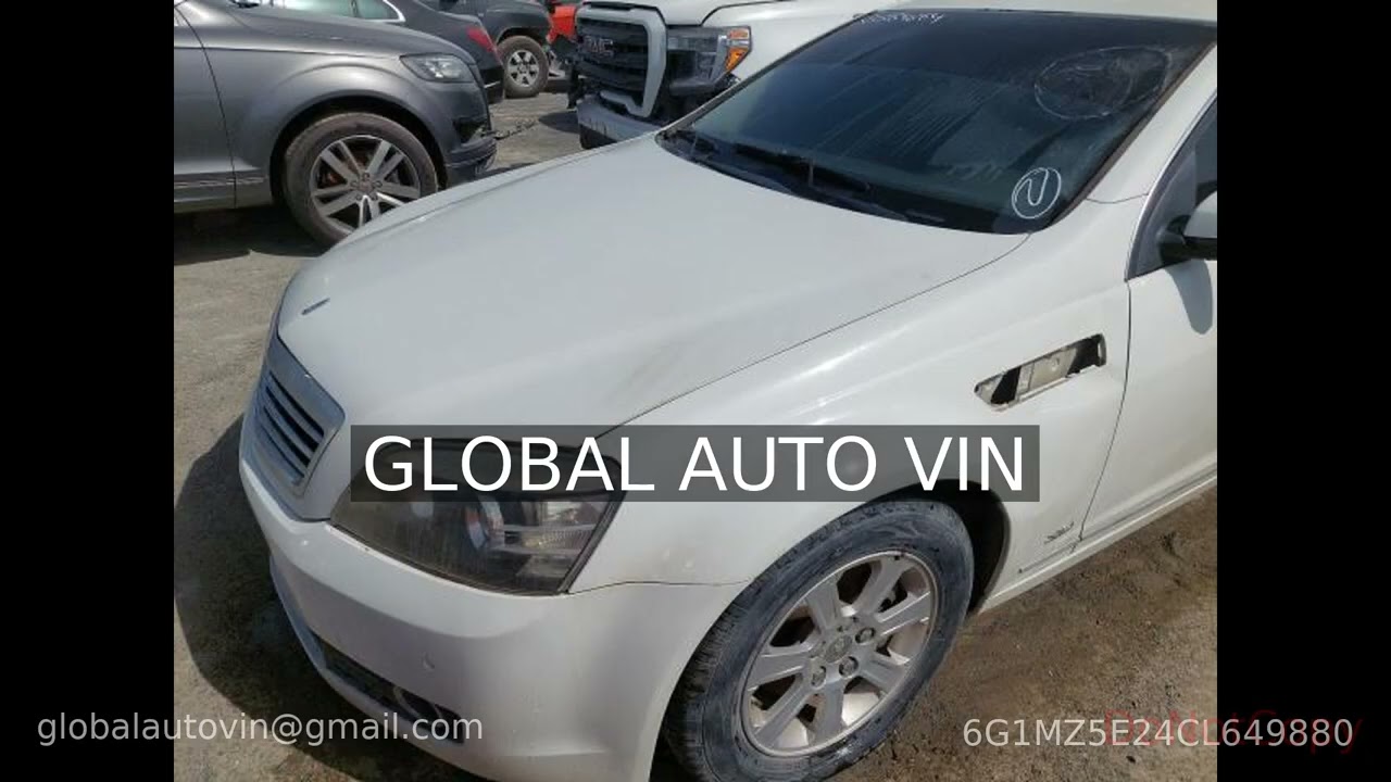 CHEVROLET CAPRICE 2012 6G1MZ5E24CL649880