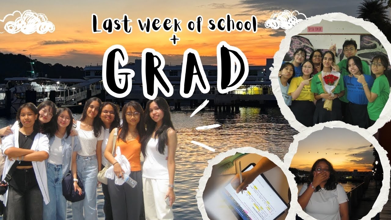 week in my life (JC edition) + Graduation Vlog 👩‍🎓🚌✏️