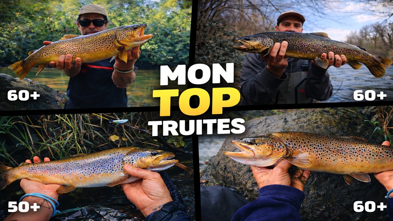 Mon Top Truites spécial ouverture...🎣( Truite de 60+/50+/40+ )