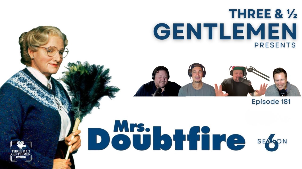 Mrs. Doubtfire Review - Three & 1/2 Gentlemen