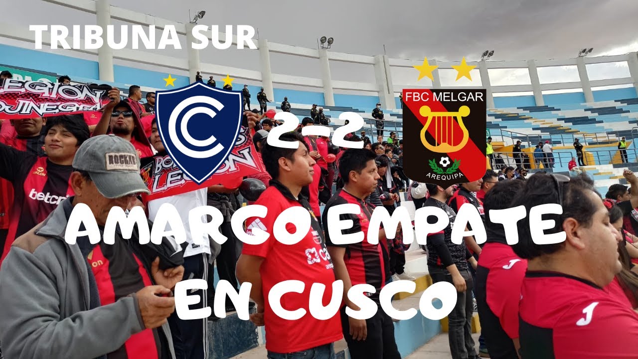 Cienciano vs FBC Melgar 2-2 | Desde la Tribuna Sur | Fecha 12 Torneo Clausura 2022