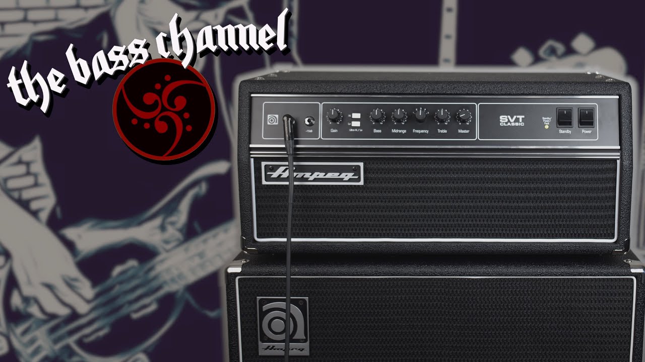Демонстрация Ampeg SVT-CL