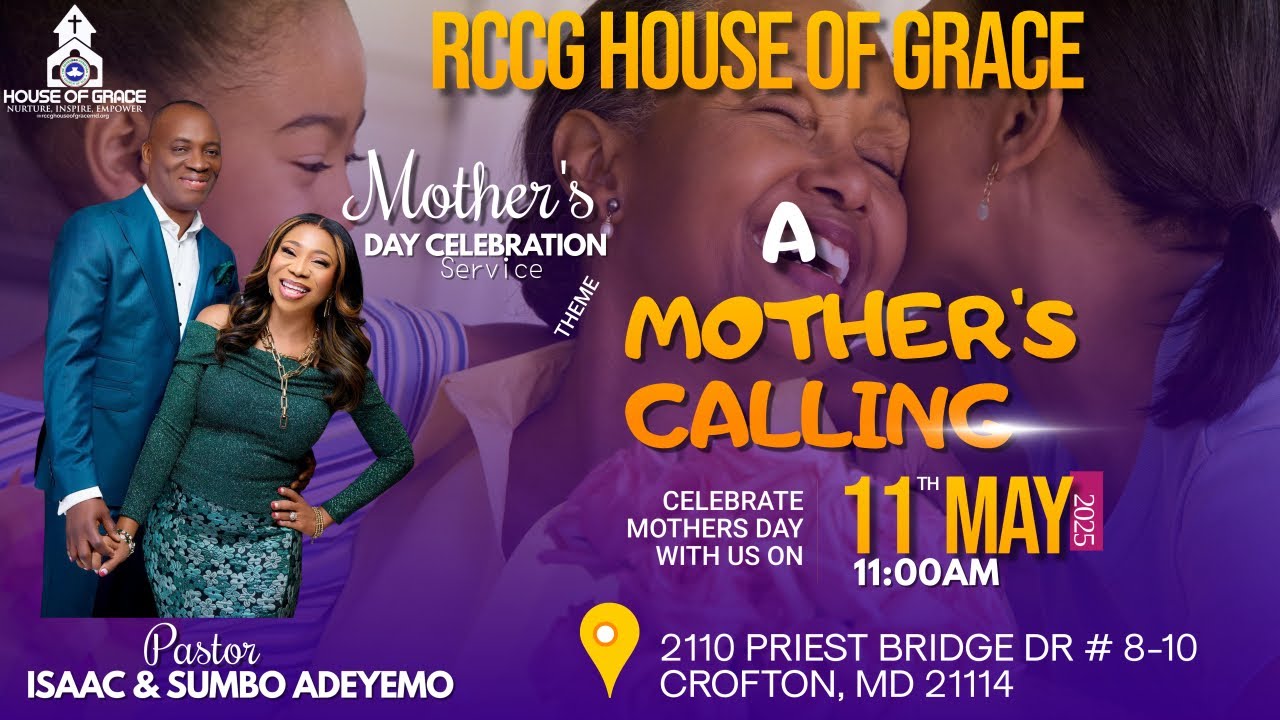 MOTHER'S DAY CELEBRATION | A MOTHER'S CALLING | PST SUMBO ADEYEMO