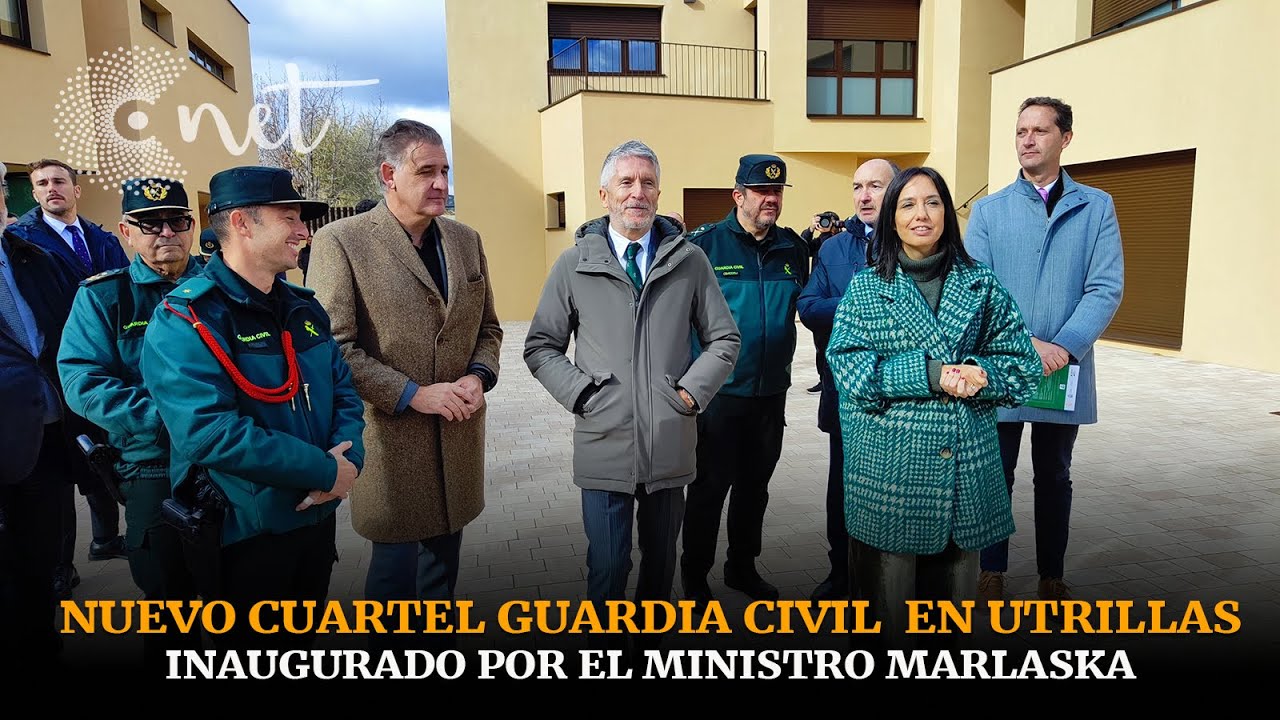 El ministro MARLASKA inaugura CUARTEL GUARDIA CIVIL | Utrillas 2025