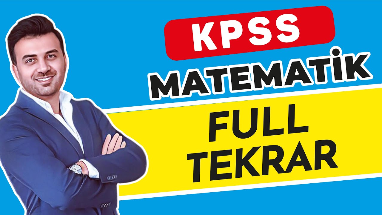 KPSS MATEMATİK FULL TEKRAR | ŞENOL HOCA