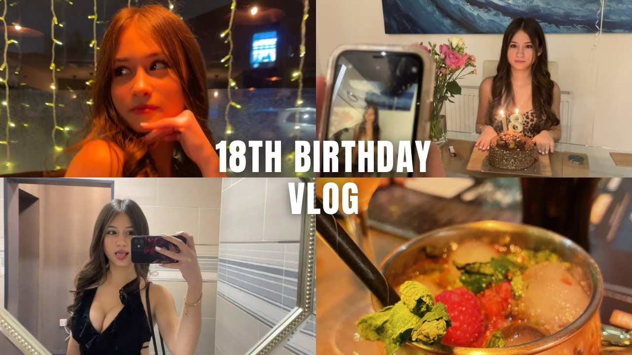 MY 18TH BIRTHDAY PARTY VLOG 🎂 ปาร์ตี้วันเกิด 🥳