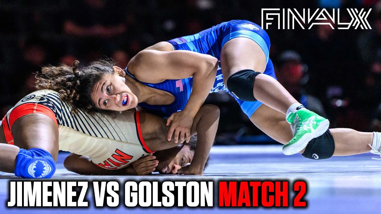 50kg - Audrey Jimenez vs Erin Golston | 2025 Final X Round 2