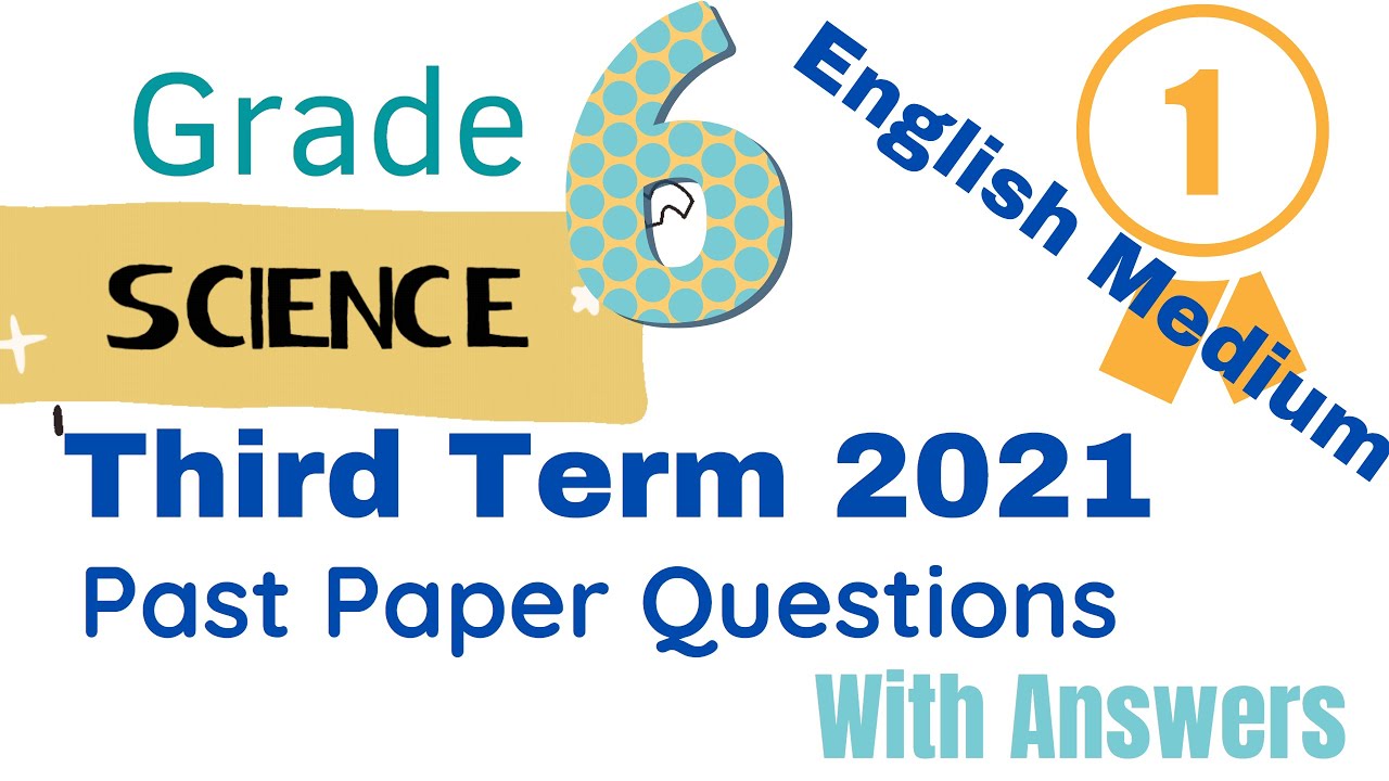 Grade 6 English Medium Science-2021 Third Term Test Paper Questions And Answers | Speed Revision
