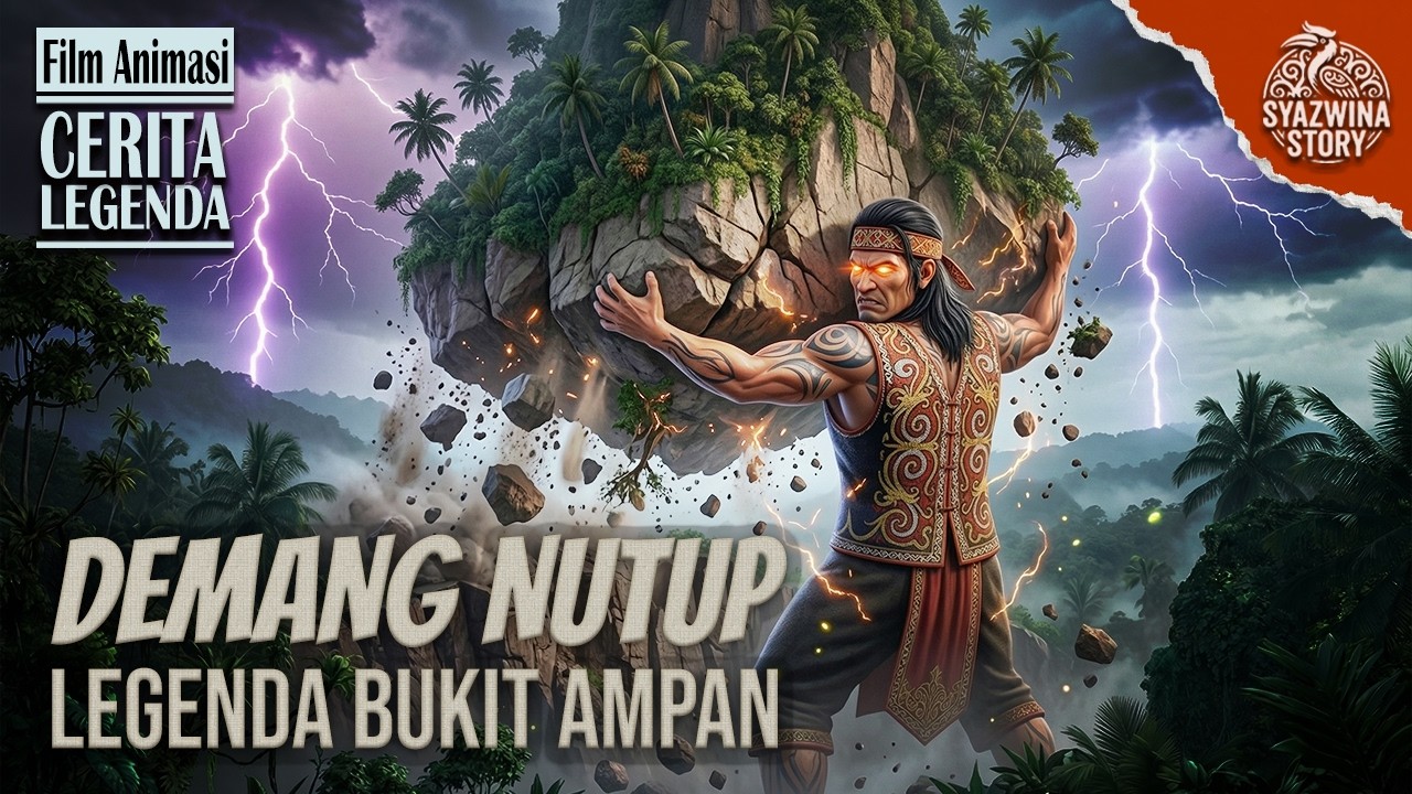 ASAL MULA BUKIT AMPAN : Amarah Seorang Ayah | Cerita Rakyat Legenda Kalimantan Barat