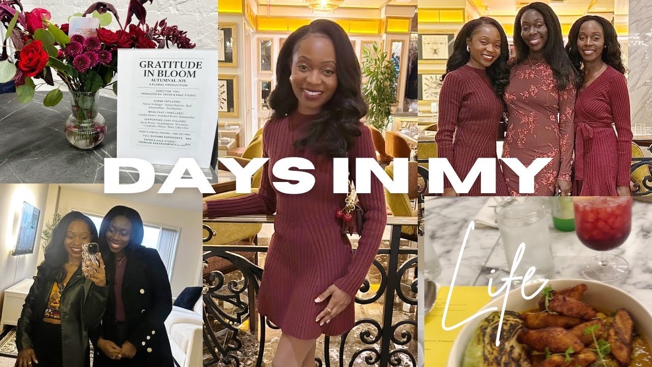 Days in my life | Spend the Day With Me: Tea Time, Ghanaian Food & Floral Arranging🌺🫖🇬🇭
