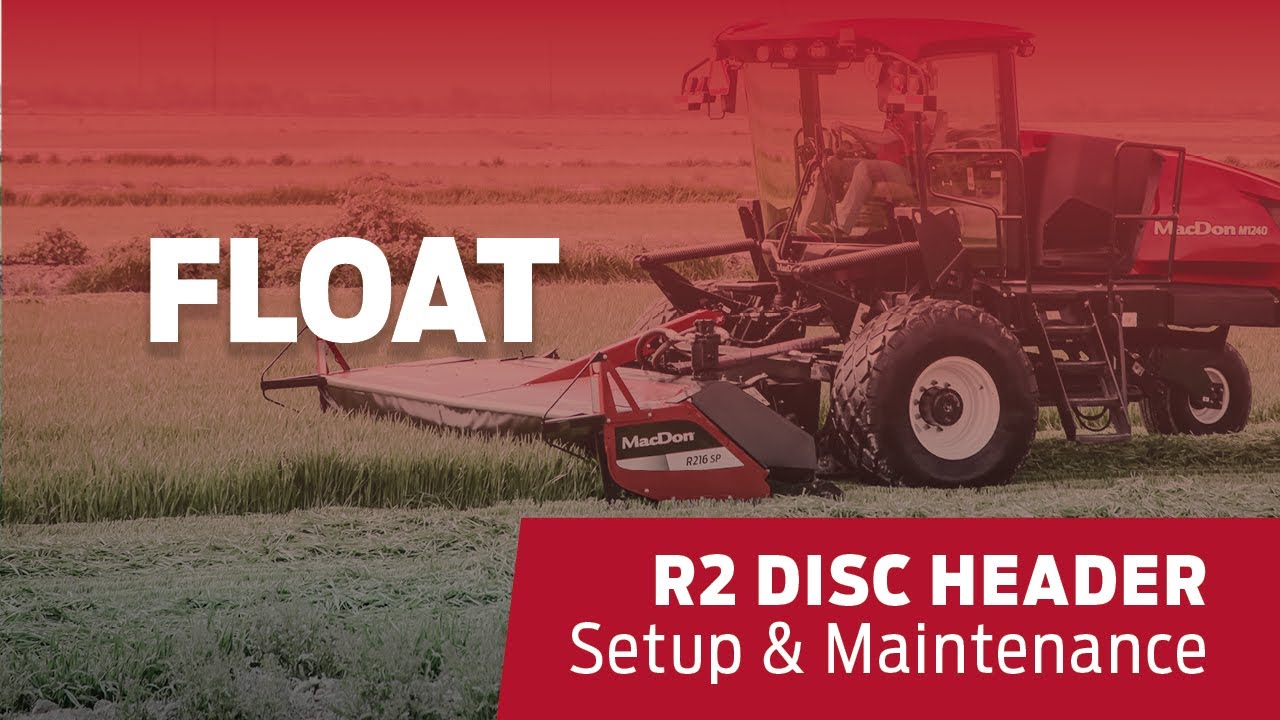 MacDon R216 Disc Header -  Float
