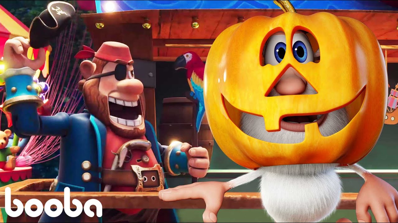 Booba 😵 Scary Movie 🎃 Halloween Collection 🎃 Funny cartoons 💙 Moolt Kids Toons Happy Bear