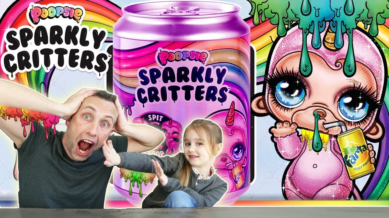 POOPSIE SLIME SURPRISE SPARKLY CRITTERS : Les bébés créatures féériques font du SLIME !