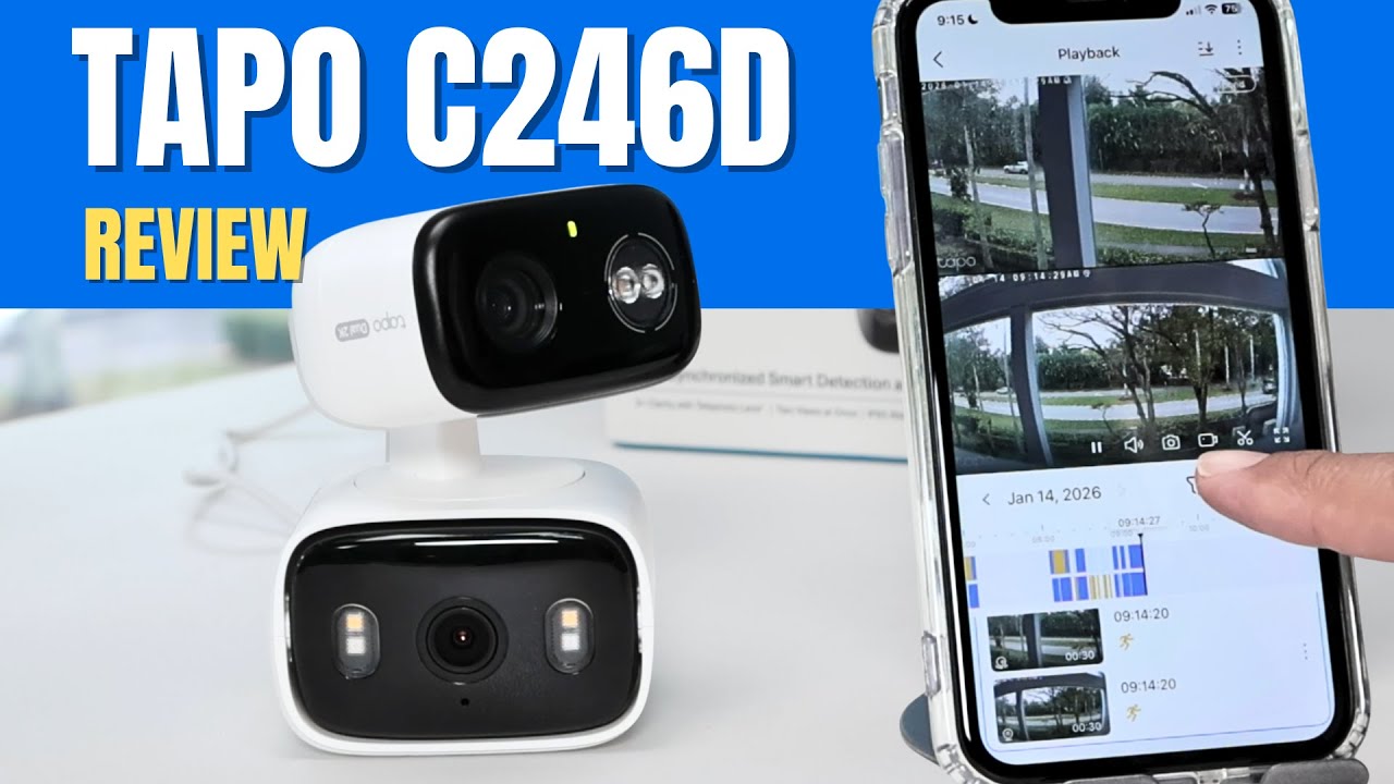 Обзор камеры Tapo C246D. Хороша ли эта камера?