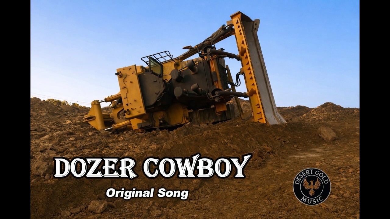 Dozer Cowboy &mdash; Desert Gold Music (Official Lyric Video)