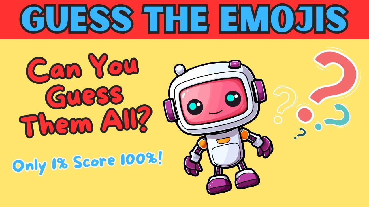 Can You Guess The Emoji? Only 1% get all correct! | Fun Emoji Quiz Challenge