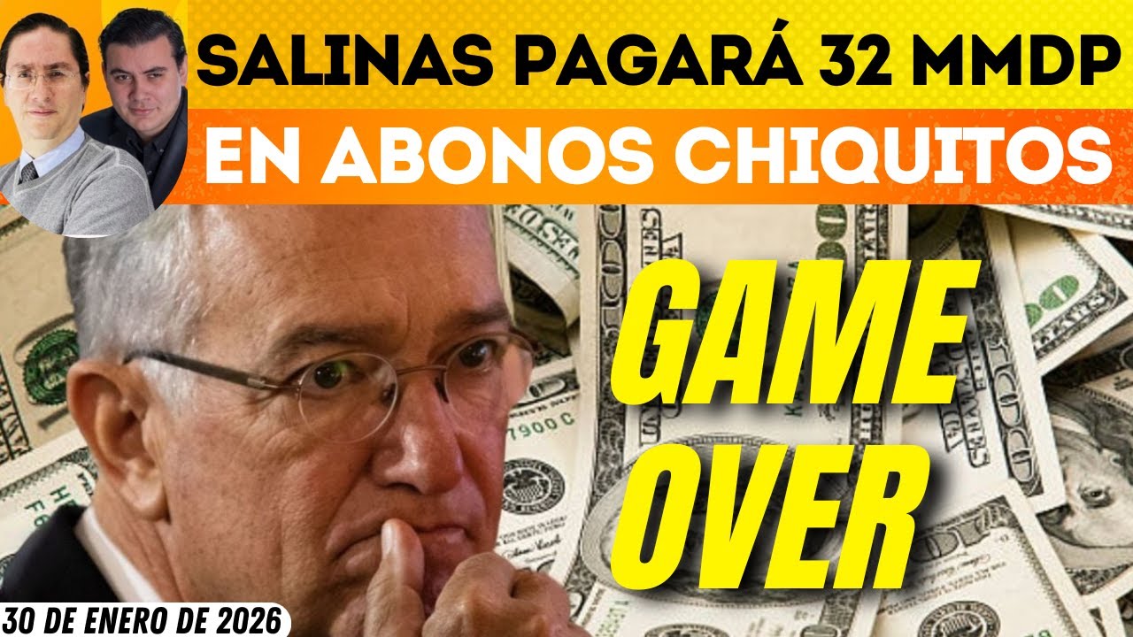 #MañaneraPresidenta | SE ACABO EL JUEGO: SALINAS ES VENCIDO POR LA 4T Y PAGARÁ SUS IMPUESTOS