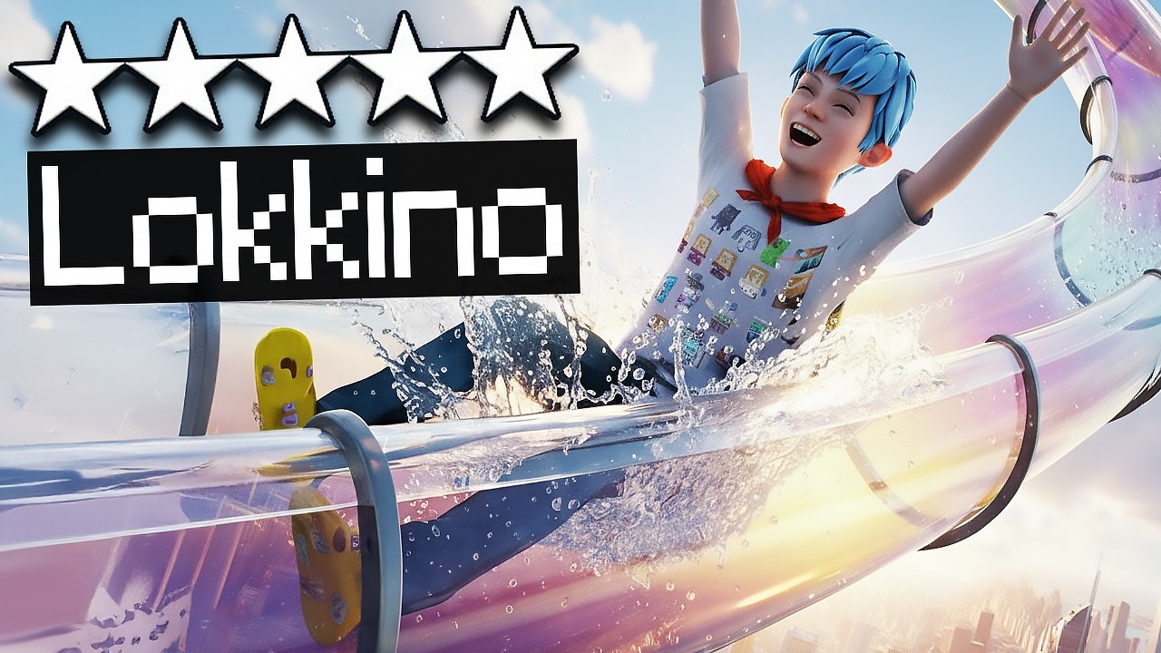 SCIVOLO ARCOBALENO di LOKKINO da 1 EURO contro SCIVOLO da 1'000'000 di EURO su GTA 5!!