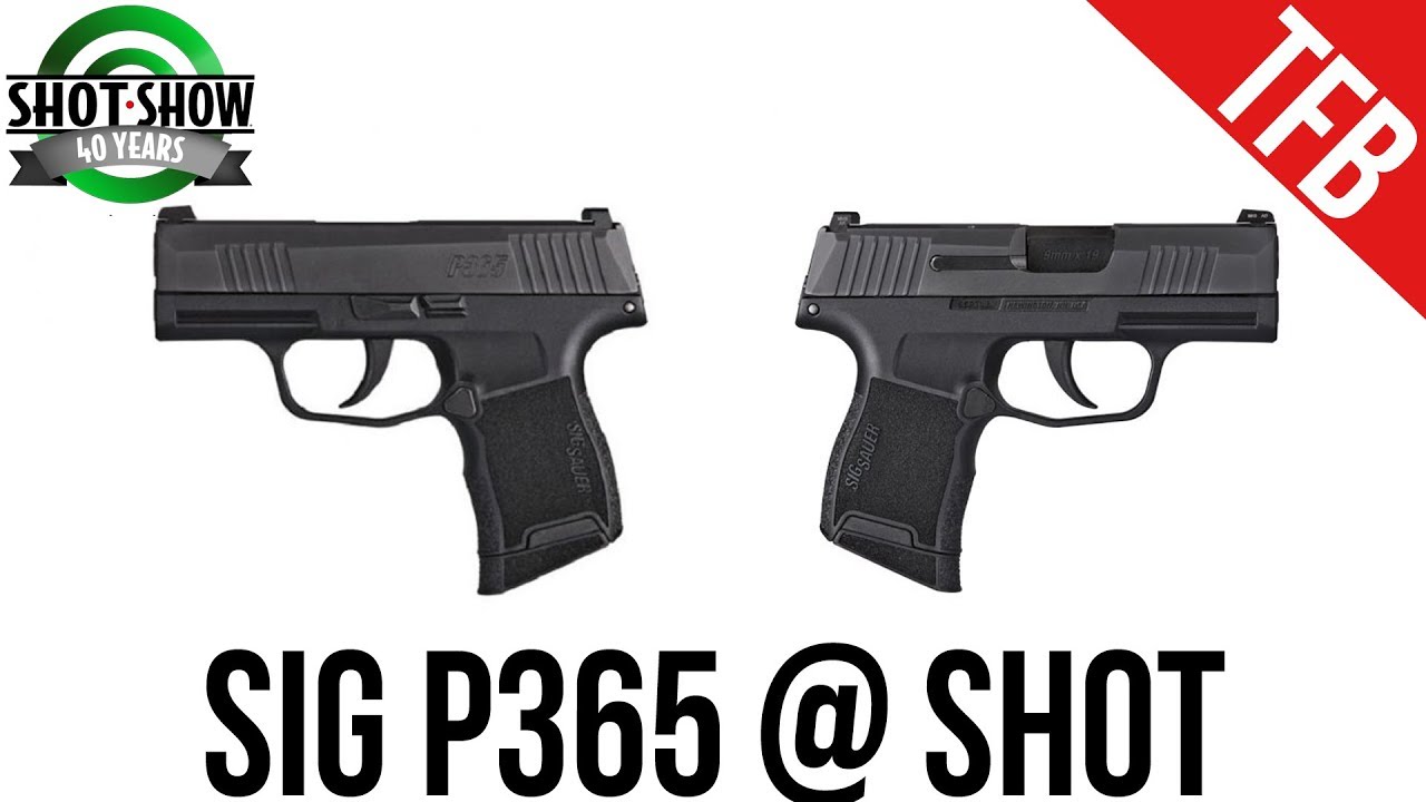 [SHOT 2018] The SIG P365 - An Ultra-Compact 10+1 9mm