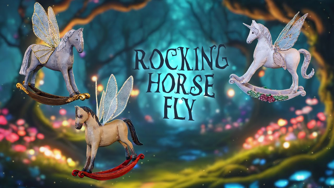 DIY Rocking-Horse-Fly Tutorial: Bringing Alice in Wonderland to Life!