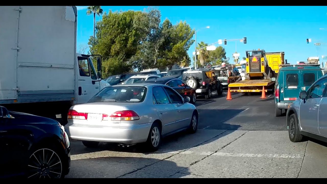 Painfully Slow Los Angeles Commute
