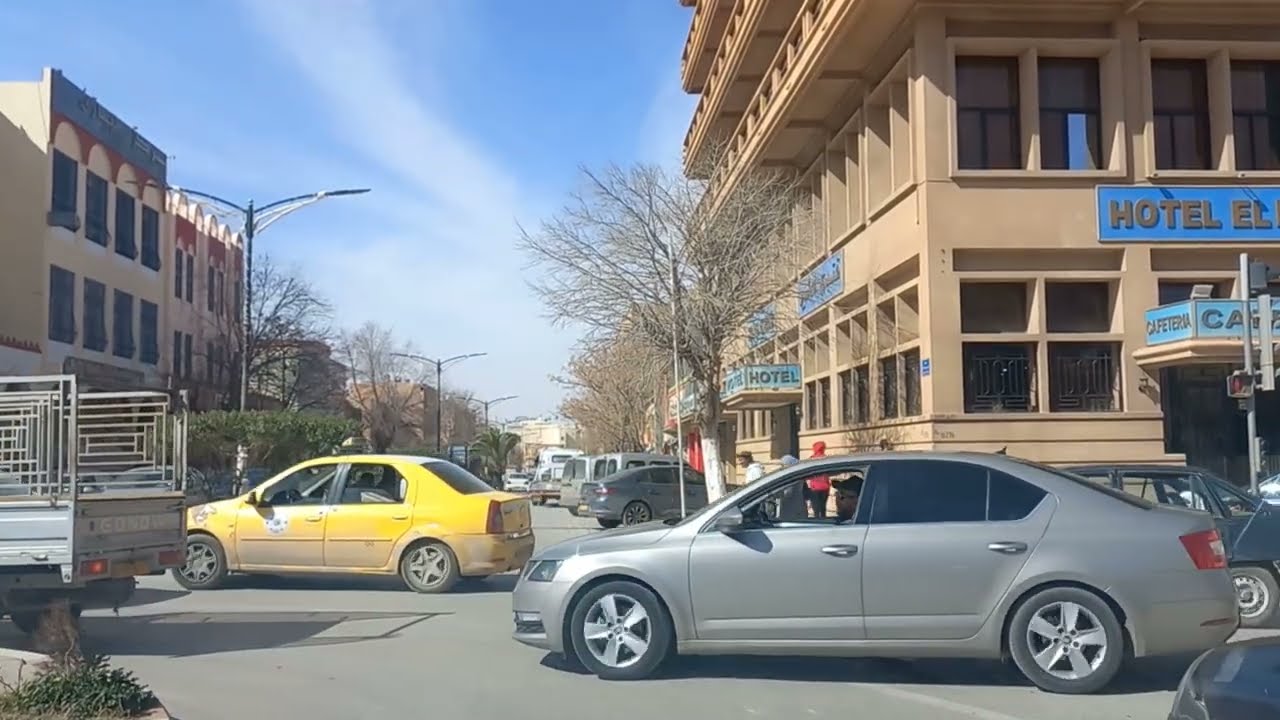 تابعو جولة جديدة متجددة في شوارع مدينة الجلفة DJELFA DOWNTOWN