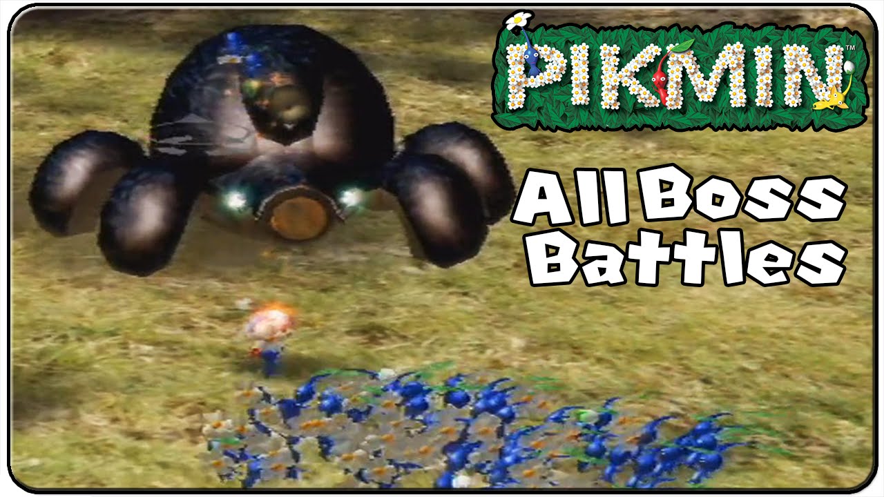 Pikmin 1 All Bosses