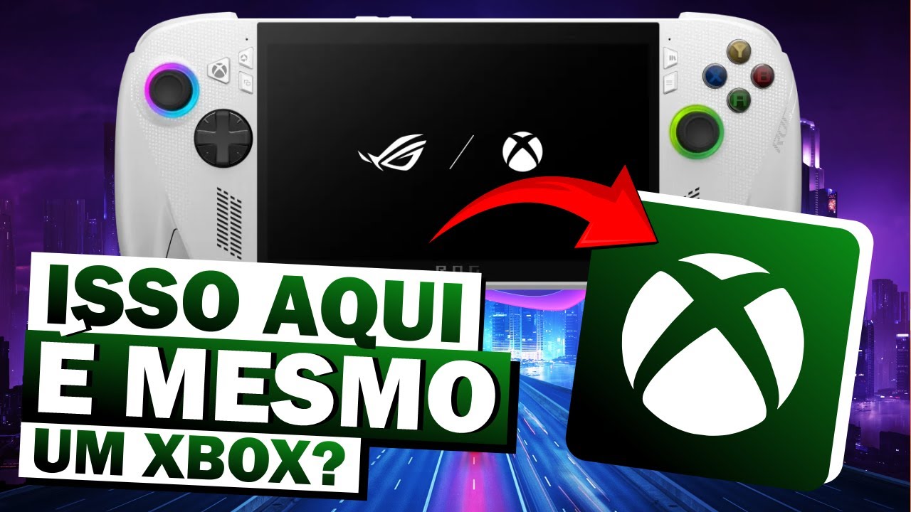 LOUCURA! O ROG XBOX ALLY NÃO é UM XBOX, É MUITO MAIS! SERA?