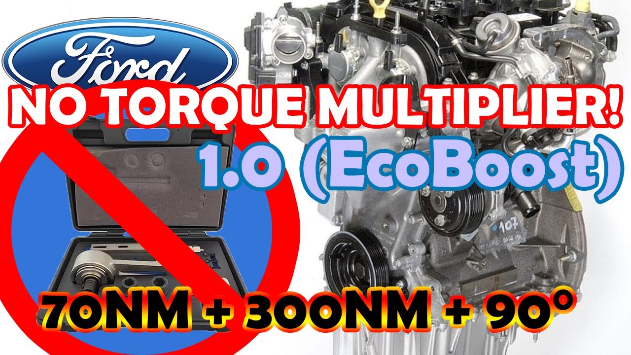 Ford 1.0 P4JD P4JA P4JB P4JC Timing guide WITHOUT TORQUE MULTIPLIER!!