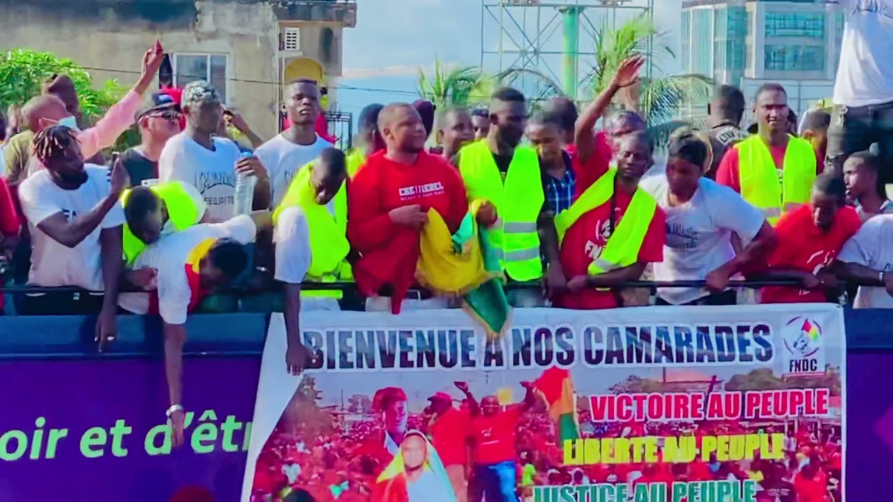 Retour de Djani alpha en Guinée