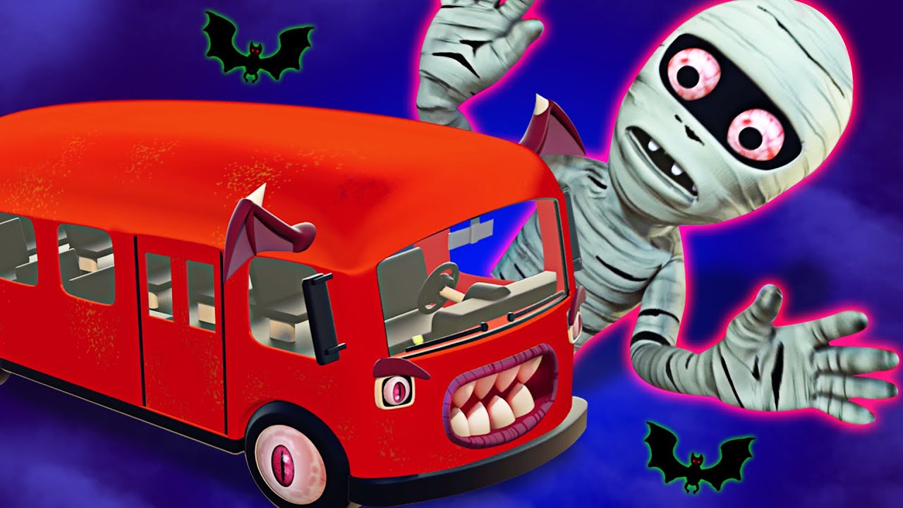 ruote dell'autobus | canzoni di Halloween 2023 | filastrocche spettrali