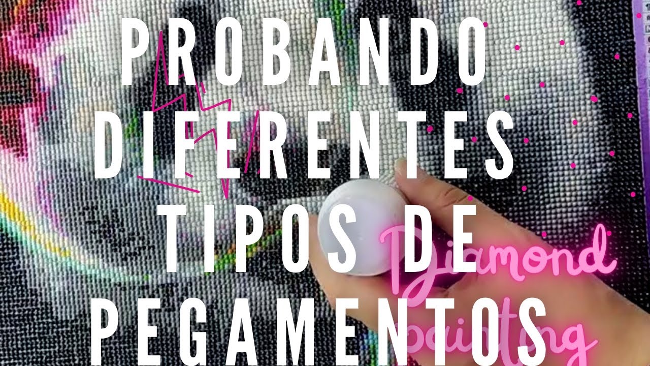 ¡FUNCIONA! Sellé mi Diamond Painting con Pegamento de AliExpress y del Bazar (Resultados)