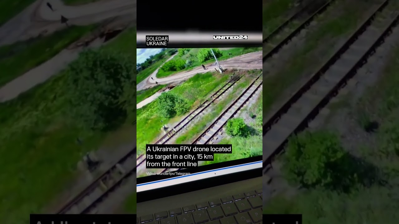 Ukrainian FPV Drone Located Its Target #warinukraine