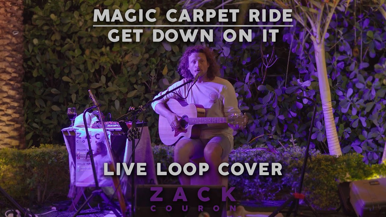 Magic Carpet Ride // Get Down On It (Live Loop Cover) Zack Couron