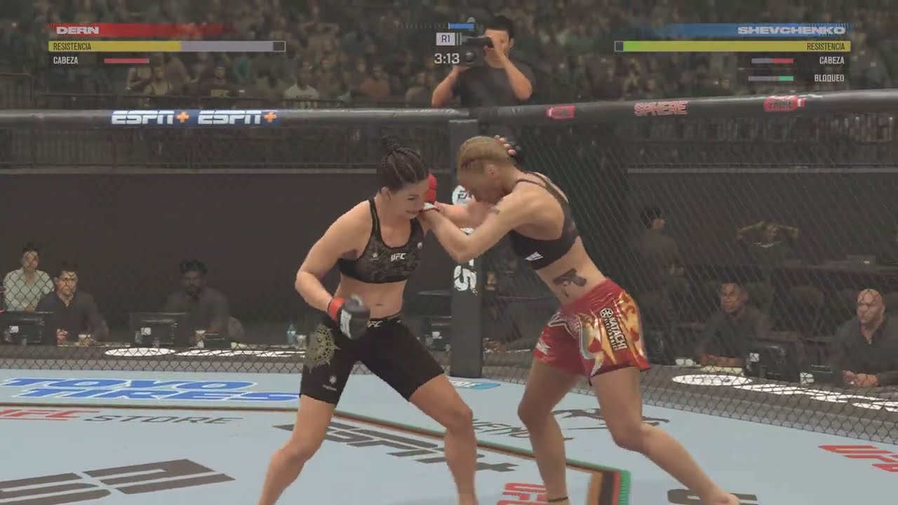 EA SPORTS UFC 5 dern vs shevchenko PS5