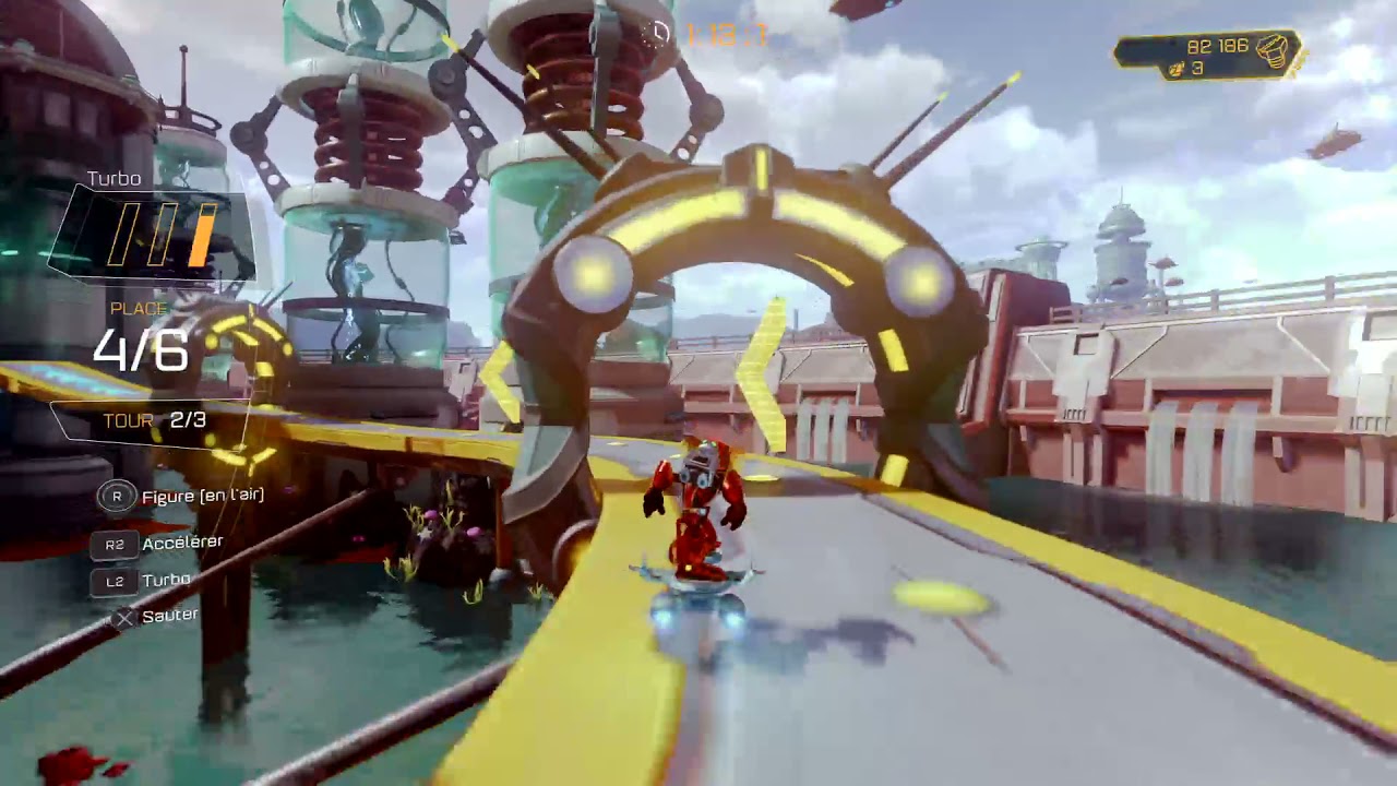 Ratchet & Clank : trouver le boulon d'or à la course d'Hoverboard sur Kalebo 3