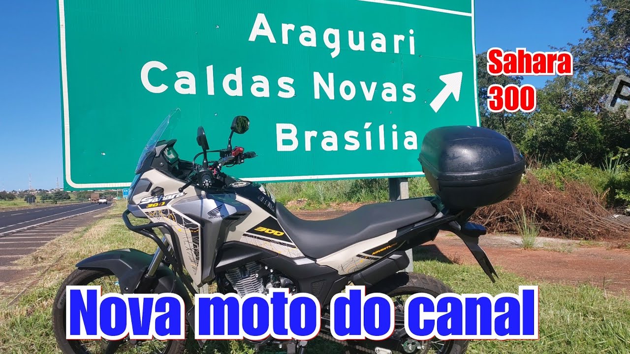 Nova moto do canal 