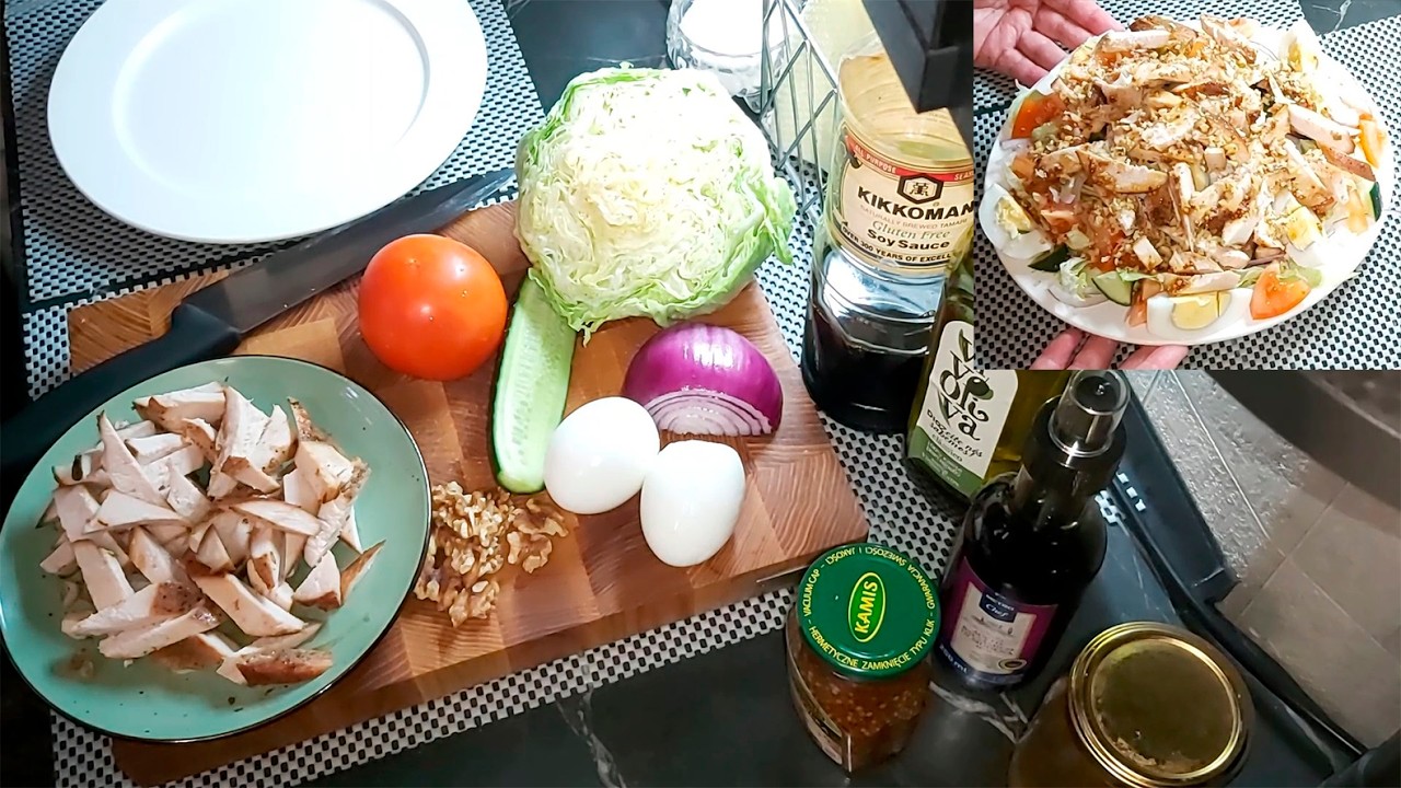 Салат без названия. Salad without a name.