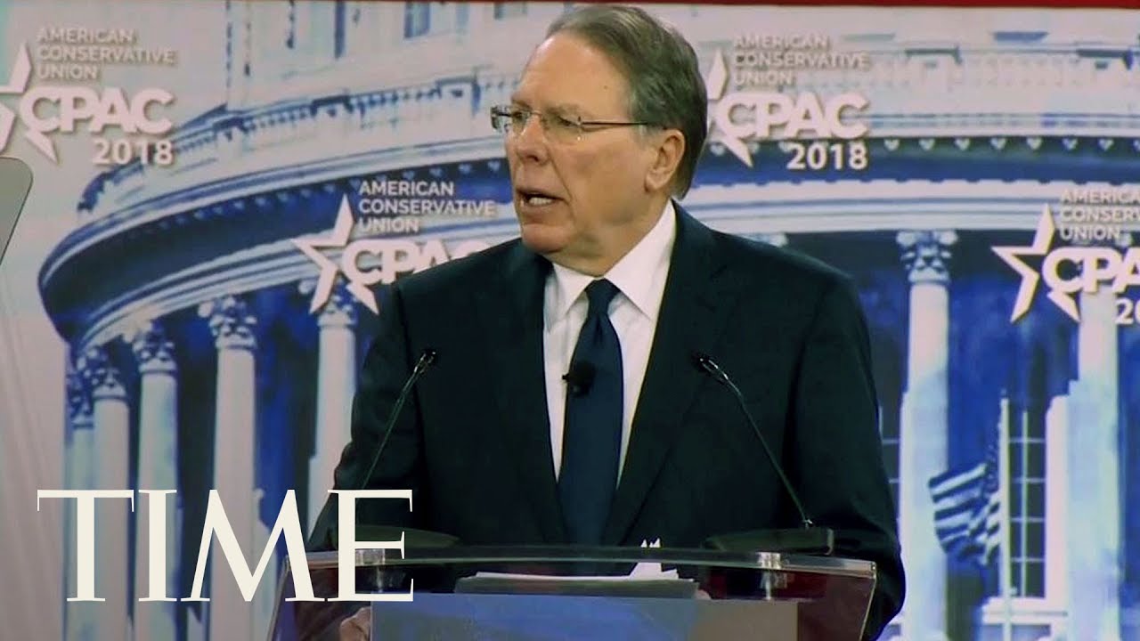 NRA CEO Wayne LaPierre Speaks About Gun Control At CPAC 2018: 'It's Not A Safety Issue' | TIME