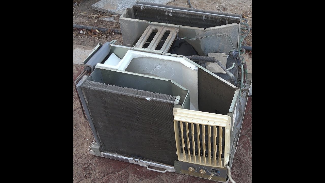 تعلم كيفية غسيل مكيف الشباك Window AC