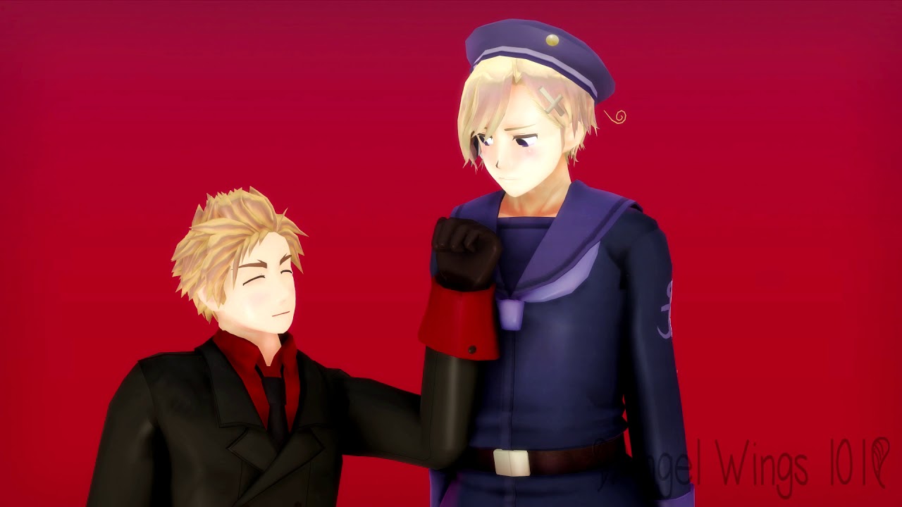 [MMDxAPH] Nordic Crack - He Broke My Heart 💔