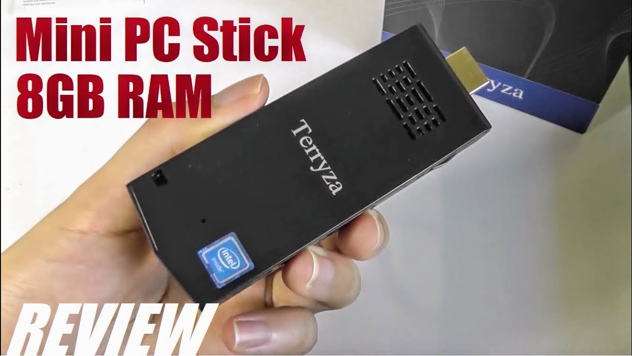 REVIEW: Terryza T5 (W5 Pro) Mini PC Stick - 8GB RAM Tiny Windows PC! (Intel X5)