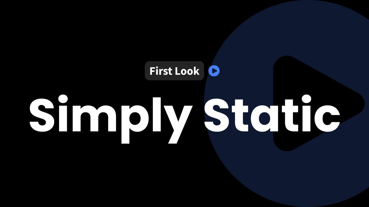 InfluenceWP First Look - Simply Static